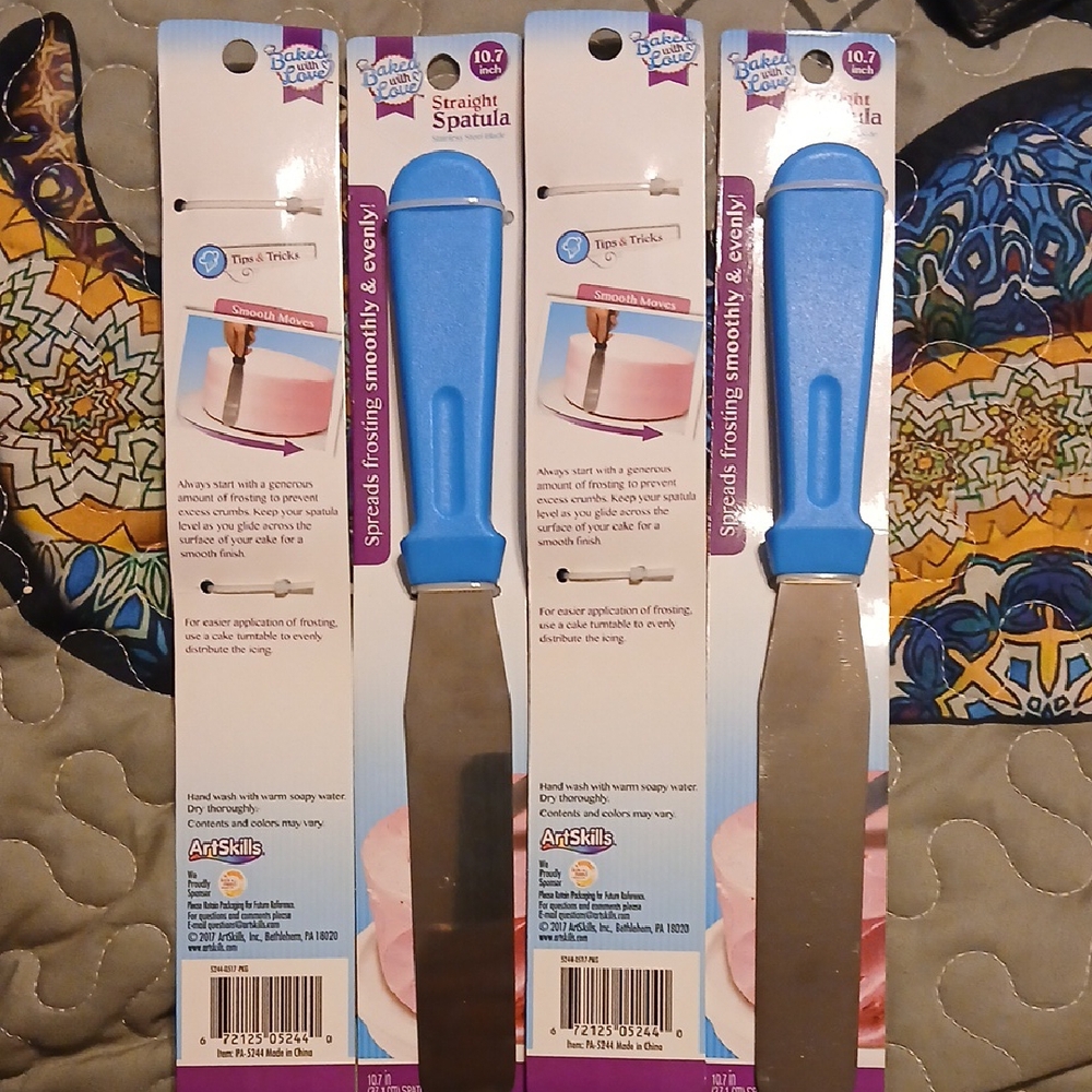 Straight Spatula Set..baked With Love